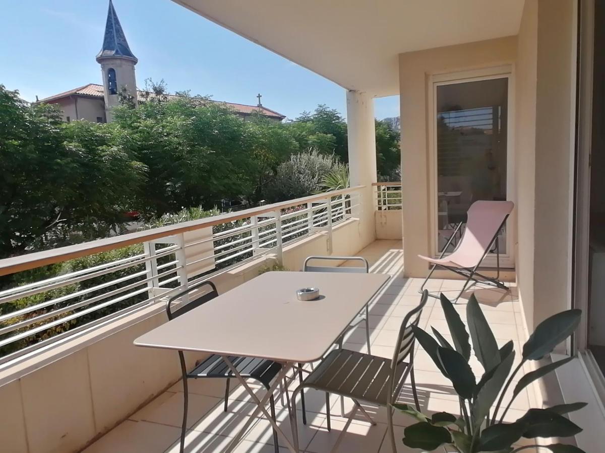 Marseille : Joli T2 Mer Et Collines + Terrasse Marselha Exterior foto